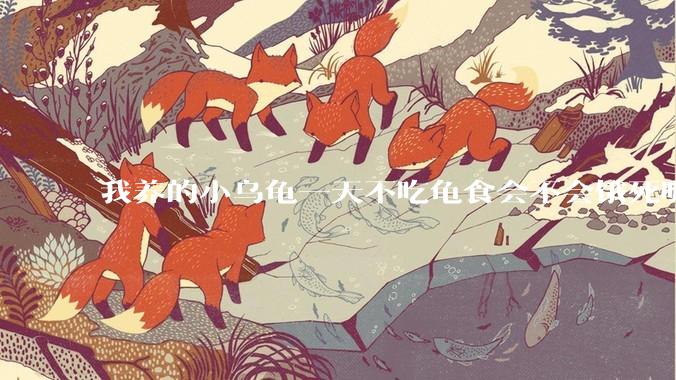 我养的小乌龟一天不吃龟食会不会饿死呢？